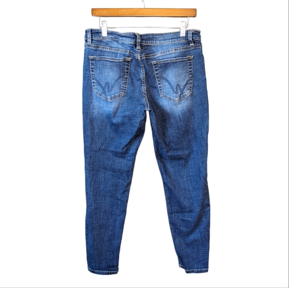 Warehouse One Distressed Boyfriend Denim Size 30/reg - Picture 2 of 8